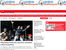 Tablet Screenshot of anninhhaiphong.net